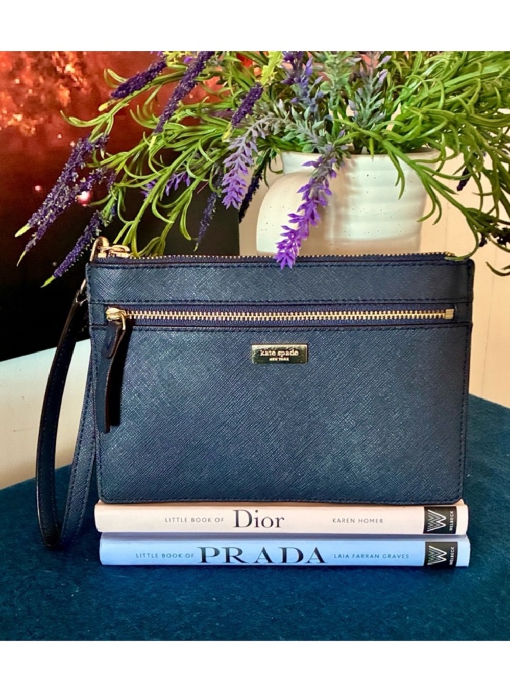 Kate Spade Navy Wristlet